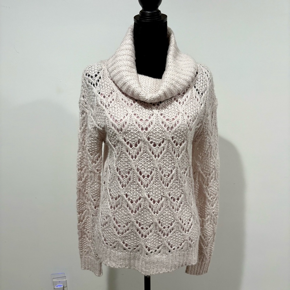 Cozy Cream Cowl Neck Sweater